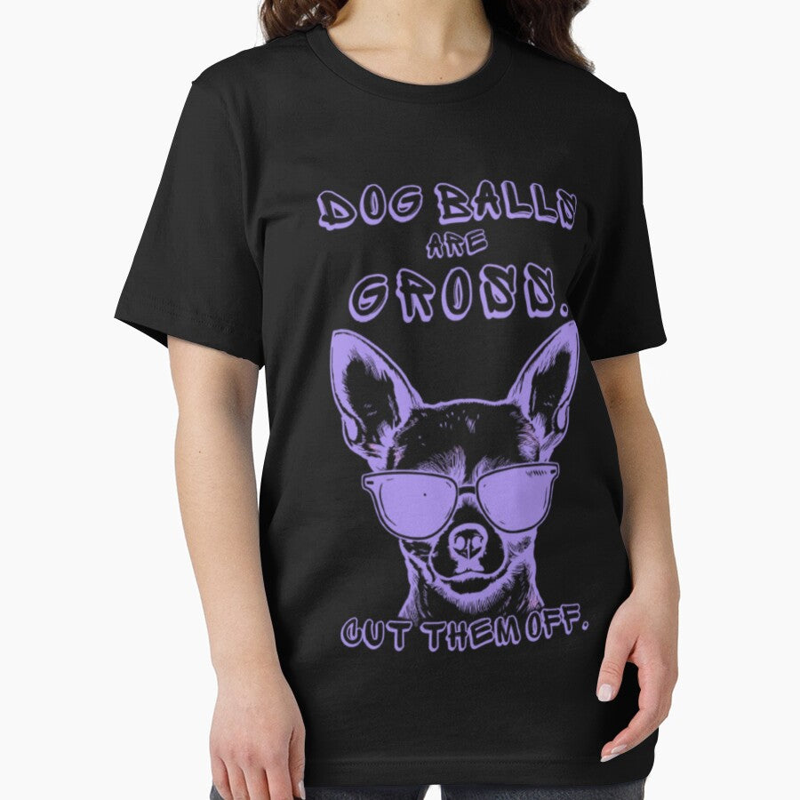 Dog Balls Are Gross by darametzgerart