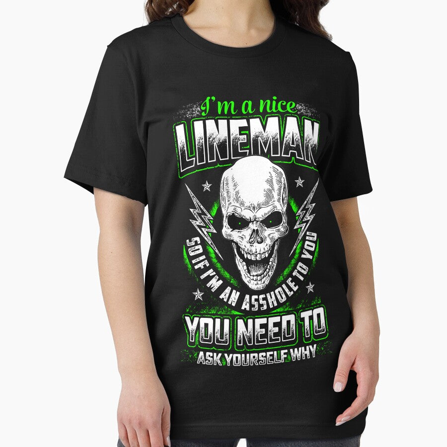 I'm a nice Lineman by todayshirt
