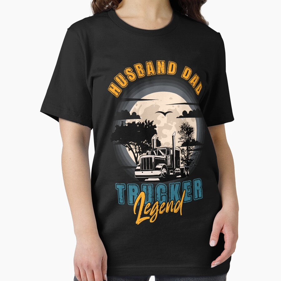 Trucker life long haul truck, Husband Dad Trucker Legend by HomeCoquette
