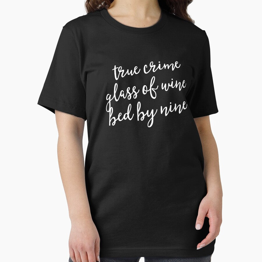 True Crime Women Murderino Gift Cats Wine And True Crime by 14thFloor