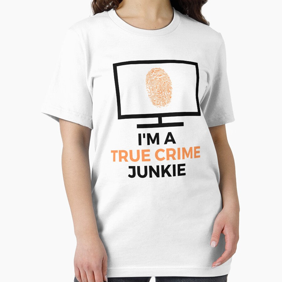 True Crime Junkie with Fingerprint Gift by Emerg-Apparel