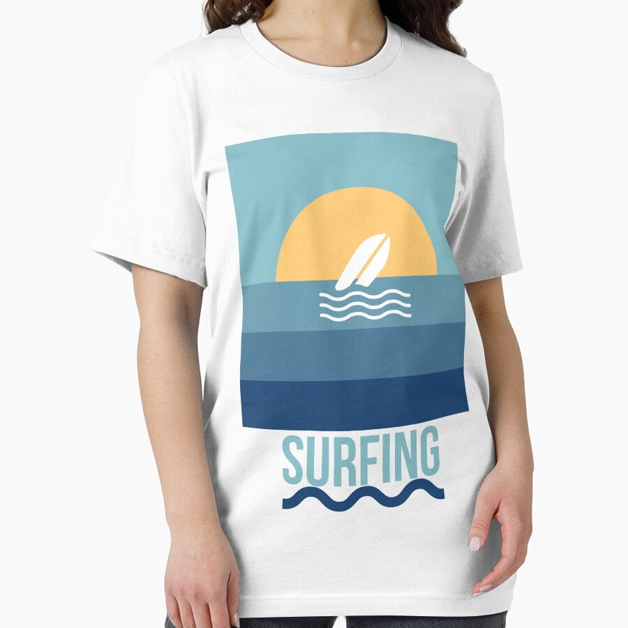 Surfing design sea sun surf, summer gift by DevDn