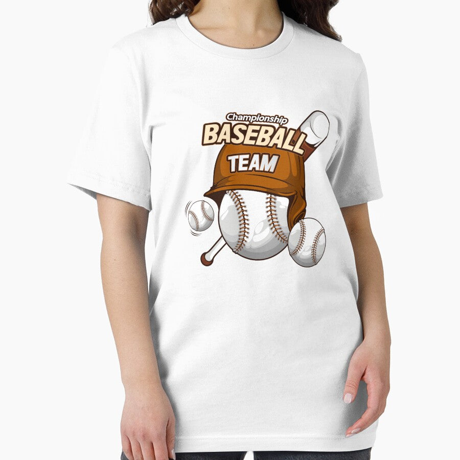 Championship Baseball Team Logo Baseball Fan Gift by MichelSorour