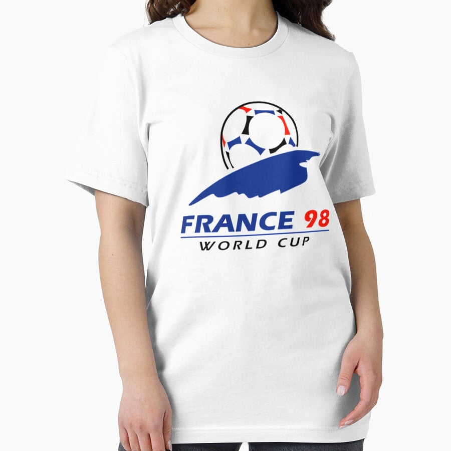 Retro France 98 World Cup Promo by JoanneOrn Unisex