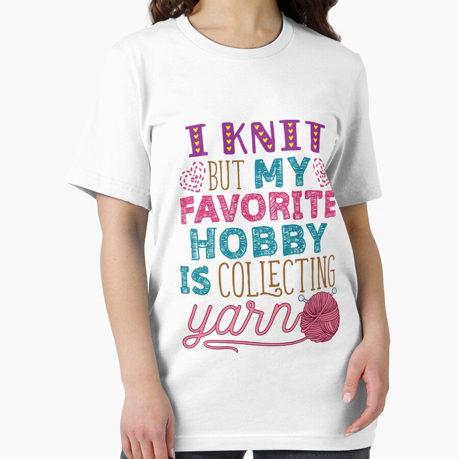 I Knit But My Favorite Hobby Is Collecting Yarn Funny Knitter by jaygo