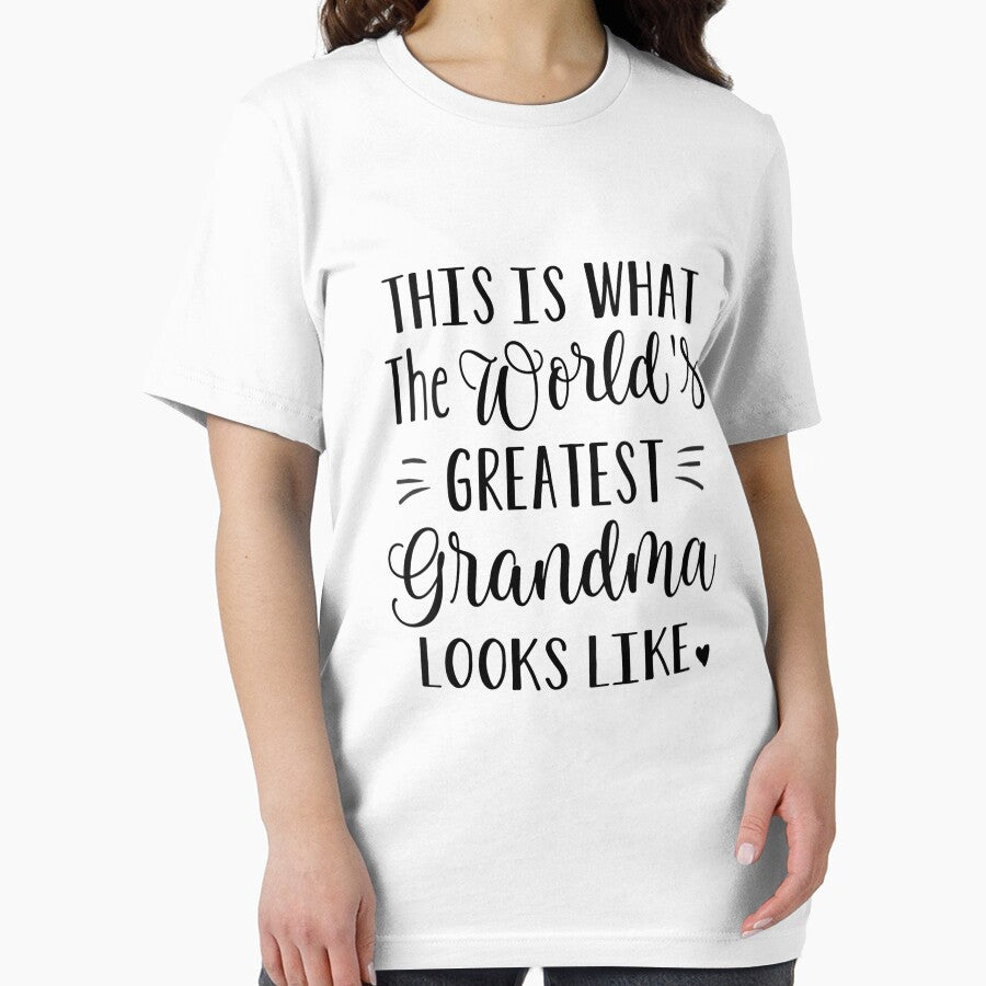Womens This Is What The Worlds Greatest Grandma Looks Like Gifts by popeadams