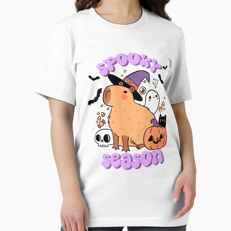 Capybara Halloween spooky season by Yarafantasyart