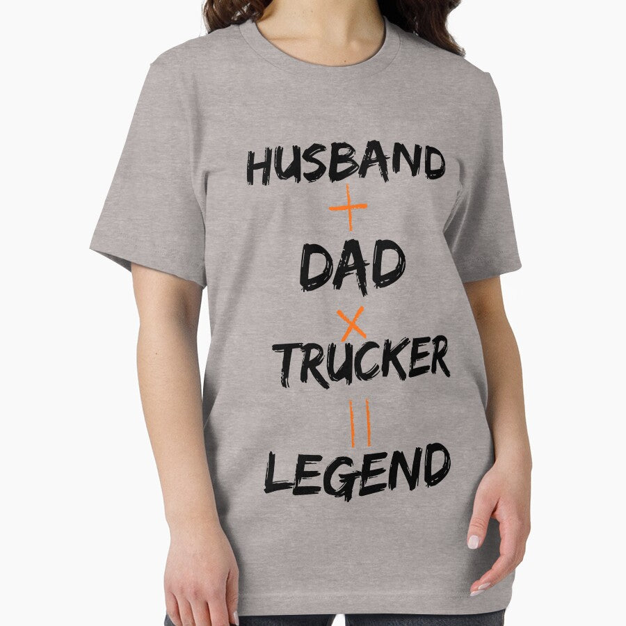 Husband Dad Trucker Legend by T- VIbes ⭐ ⭐ ⭐ ⭐ ⭐