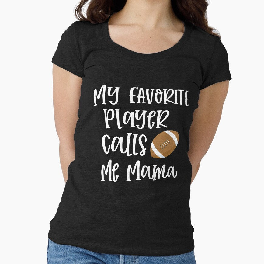 My Favorite Player Calls Me Mama Football Gift For A Proud Mom by MommyMakesGifts