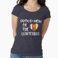 Proud Mom Of The Quarterback Gift For Football Mother by MommyMakesGifts