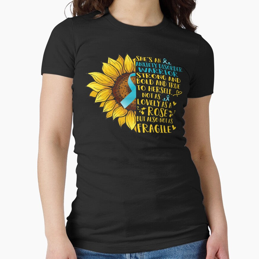 She's An Anxiety Disorder Warrior Not as lovely as a Rose but Anxiety Disordero not as Fragile by ArangoaStore