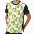 Green Retro 70s Flowers by WickedRefined - Nicole Demereckis