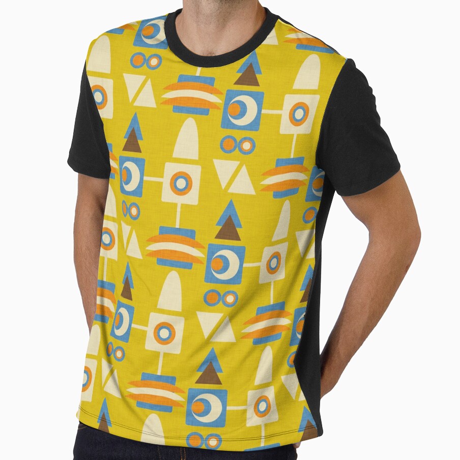 70s Geo-Metric Avocado by susycosta