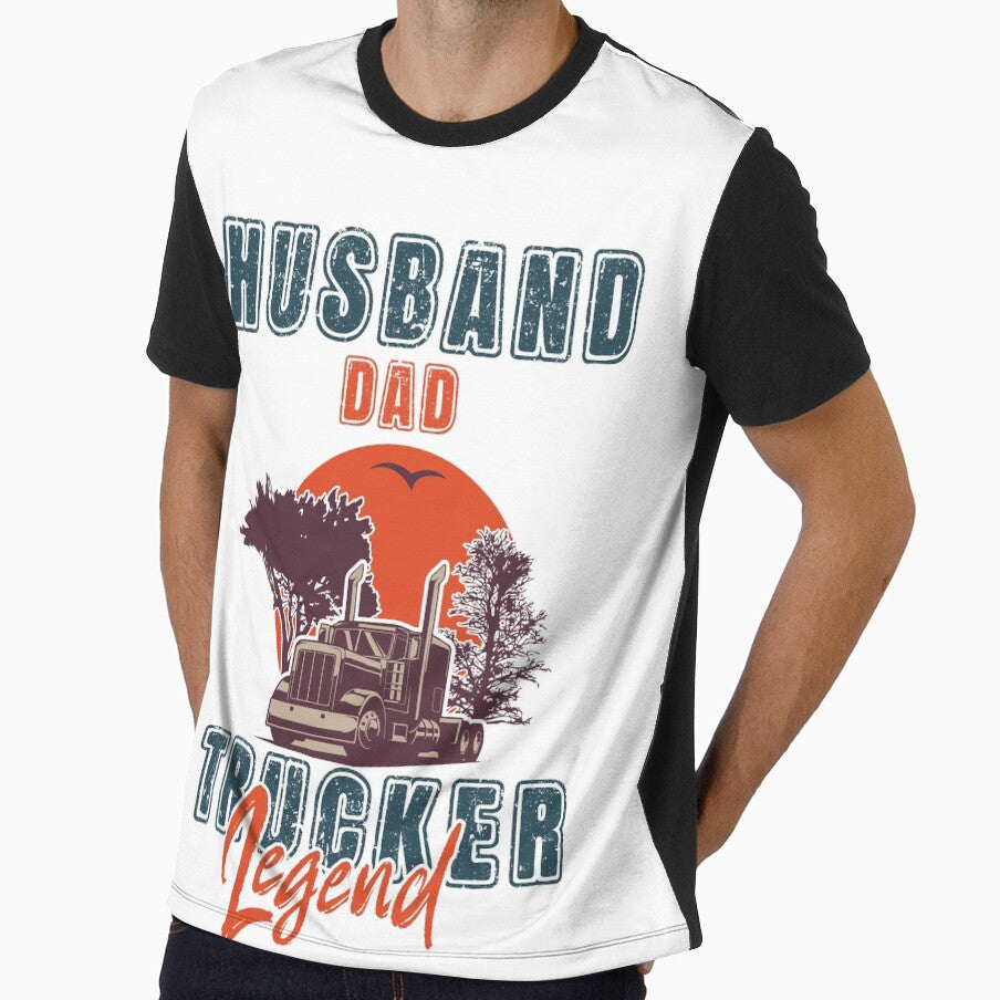 Big loads rig trucker, Husband Dad Trucker Legend by HomeCoquette