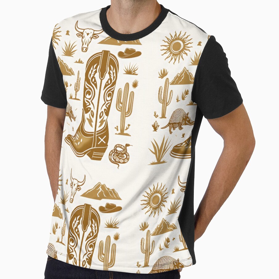 Western Desert Design — Rustic Cowboy & Southwestern Art” by TheArtisticPres