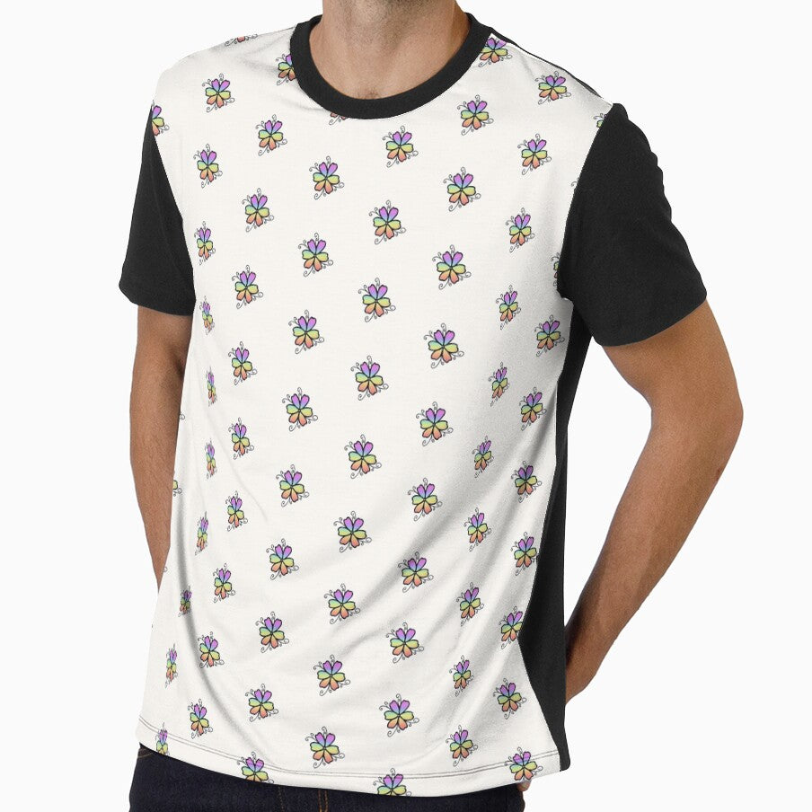 Rainbow Simple Flower by jananelle
