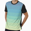Knitting Pattern Blue & Green for knitters by Alice-Elgawi