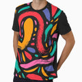 seamless colorful line pattern classic design by anandsiva2703