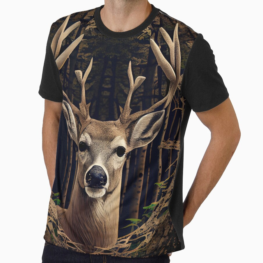 Sylvan Stag White tailed deer by mcmtdesigns