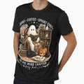 Books Coffee Spooky Vibes Just One More Chapter by seektopus