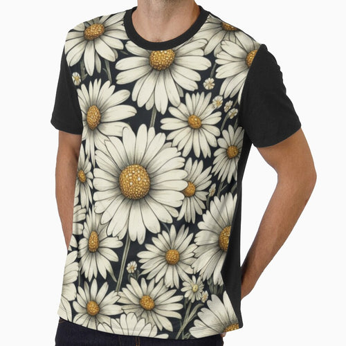 "Hand Drawn" Daisies by Sun-Soles