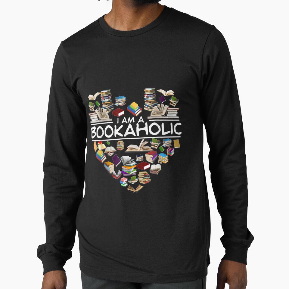 I'am A Bookaholic Book Lover Reading Librarian by sheilase