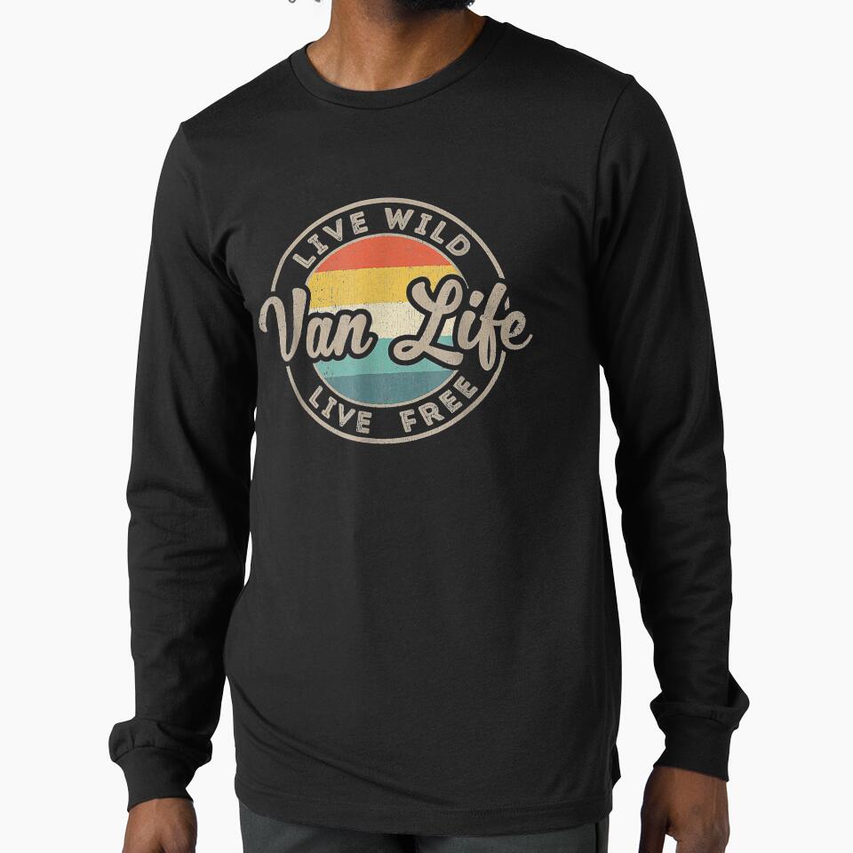 Van Life Clothing Retro Vintage Van Dwellers Vanlife Nomads Gift by dominique235