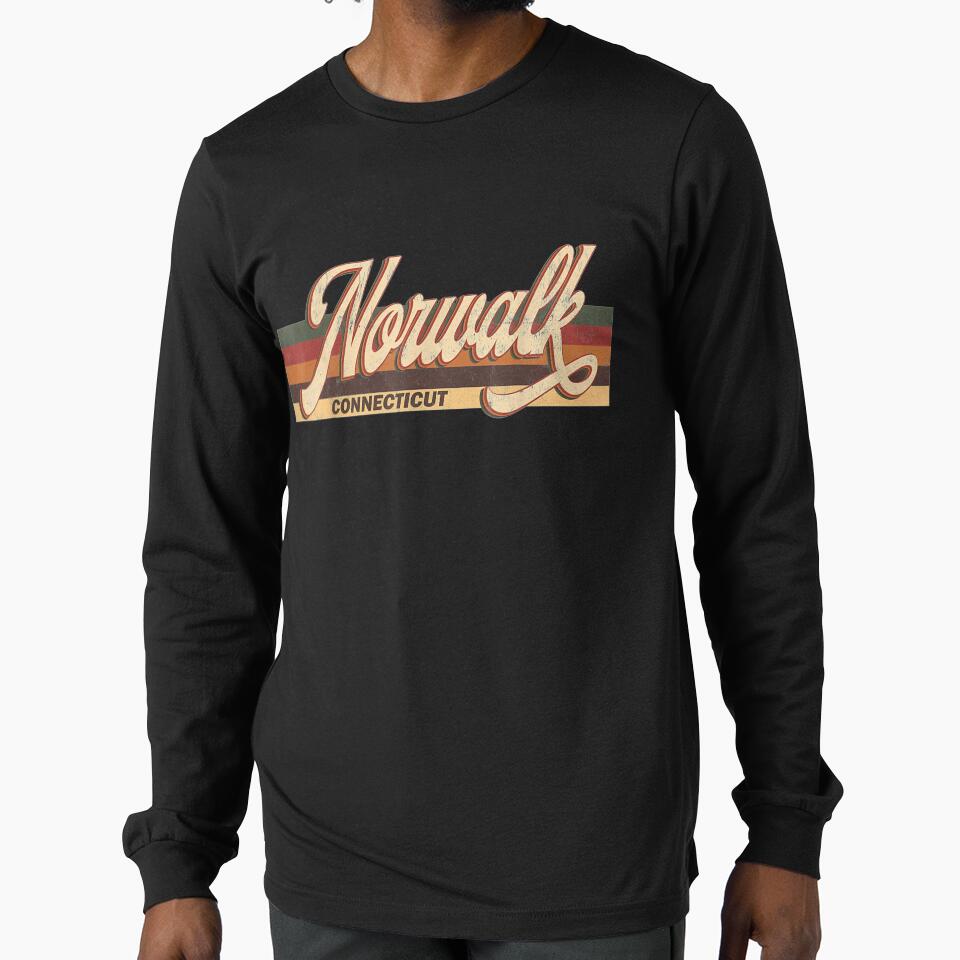 Vintage 80s 70s Norwalk Retro Connecticut by dannareyansh