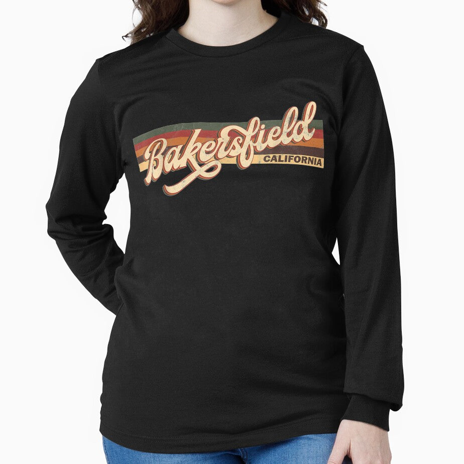 Vintage 80s 70s Bakersfield Retro Bakersfield California by sariyahharry