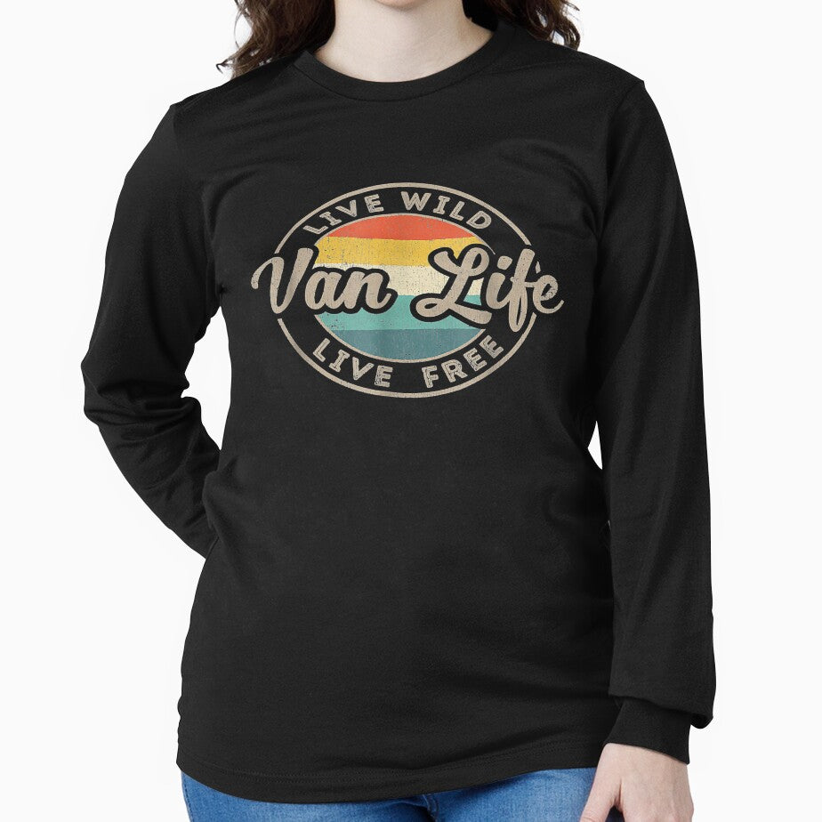 Van Life Clothing Retro Vintage Van Dwellers Vanlife Nomads Gift by dominique235