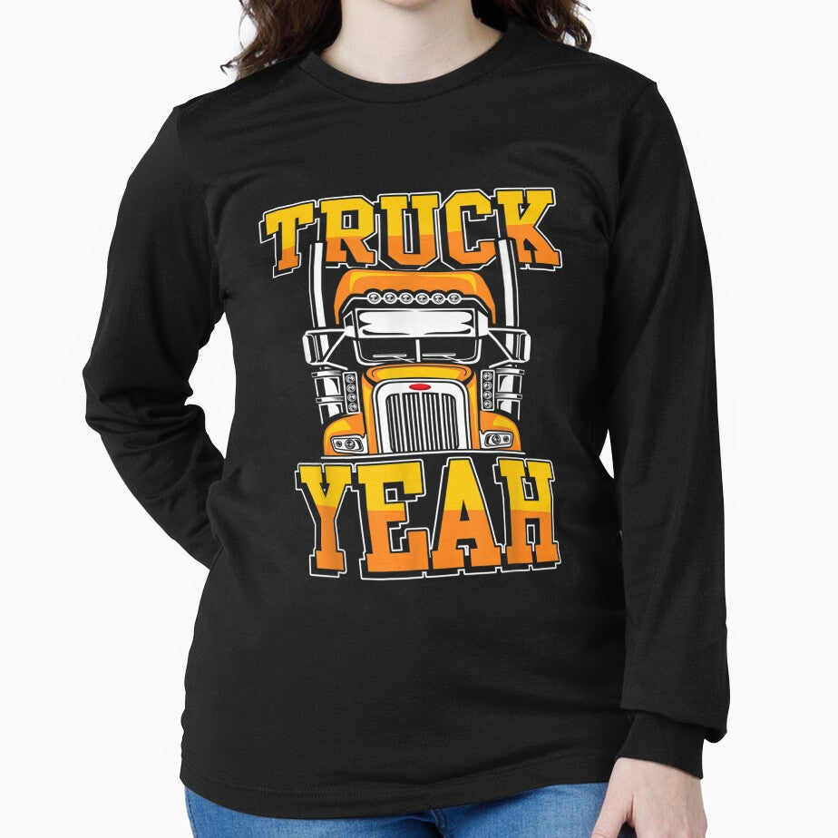 Truck Yeah For A Trucker Or Trucker Dad by amyadt77