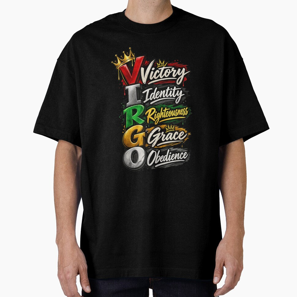 Virgo Acronym Victory Identity Grace Spiritual Streetwear by Fatherday