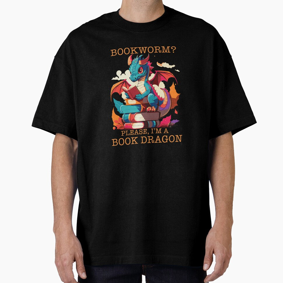 Bookworm? No! Book Dragon! by tatadonets