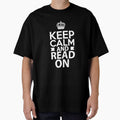 Keep Calm and Read On Bookworm Bookclub Readers by losttribe