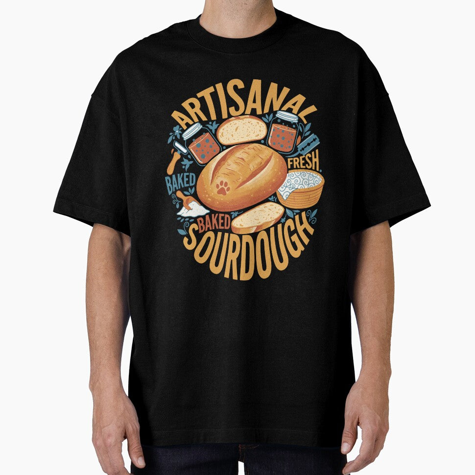 Artisanal Fresh Baked Sourdough Bread Baking Era by LuminOrb