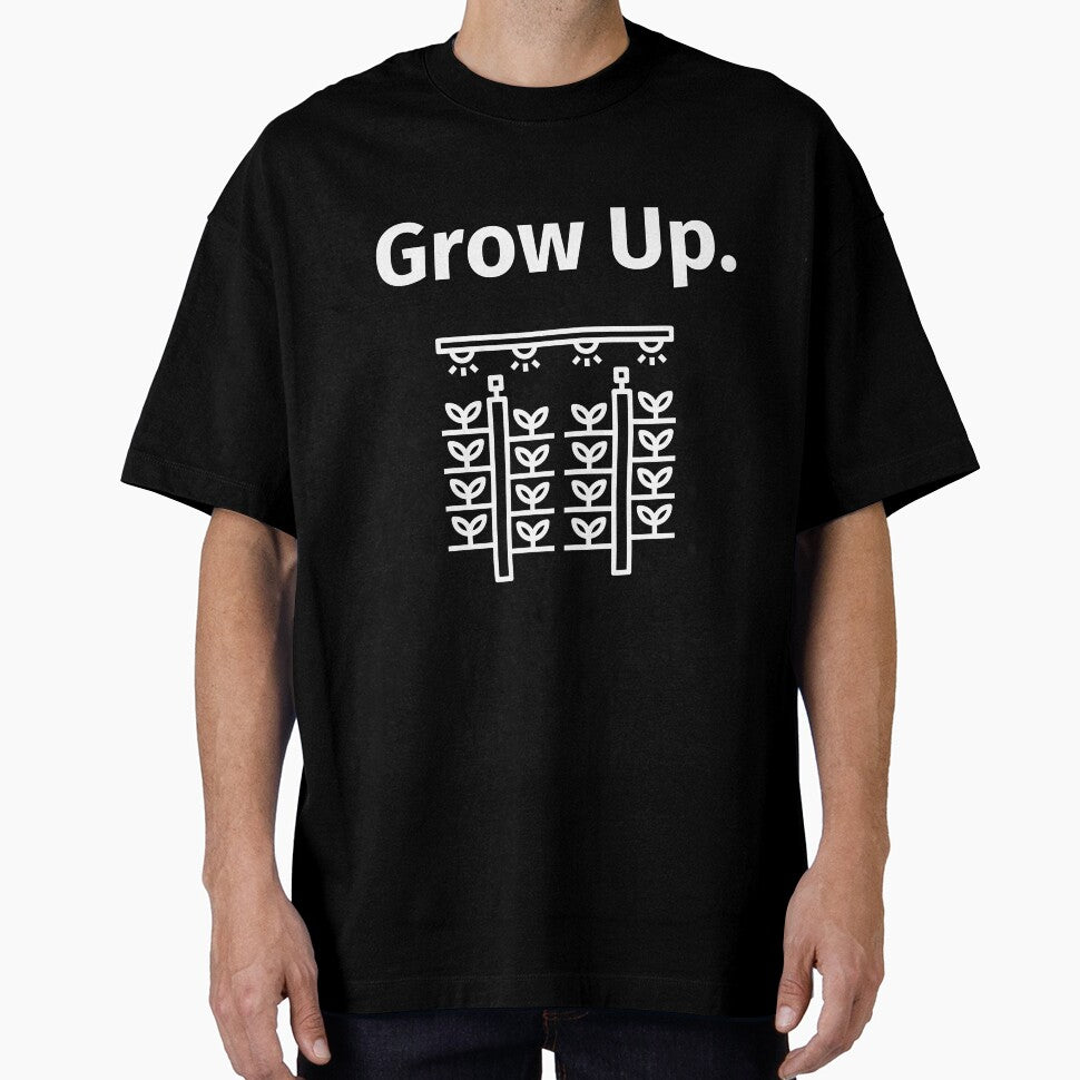 Grow Up - Vertical Gardening Funny by muradian7