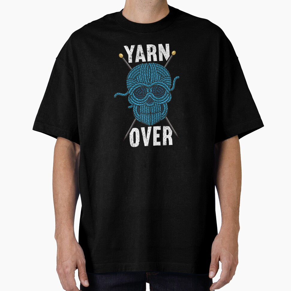 Yarn Over Crochet Sewing Knitting Nerd Handicraft by anziehend
