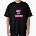 Motivational, Inspirational, Daily Affirmation, Positive, Pink, Tout est Possible by Magic Love Art Print