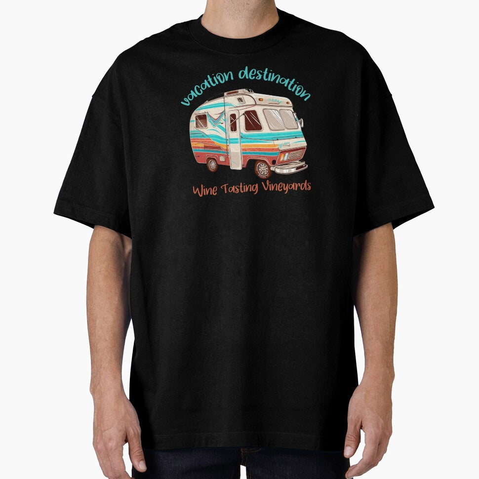 Vacation Destination Wine Tasting Vineyards T-Shirt by MarqisStudio