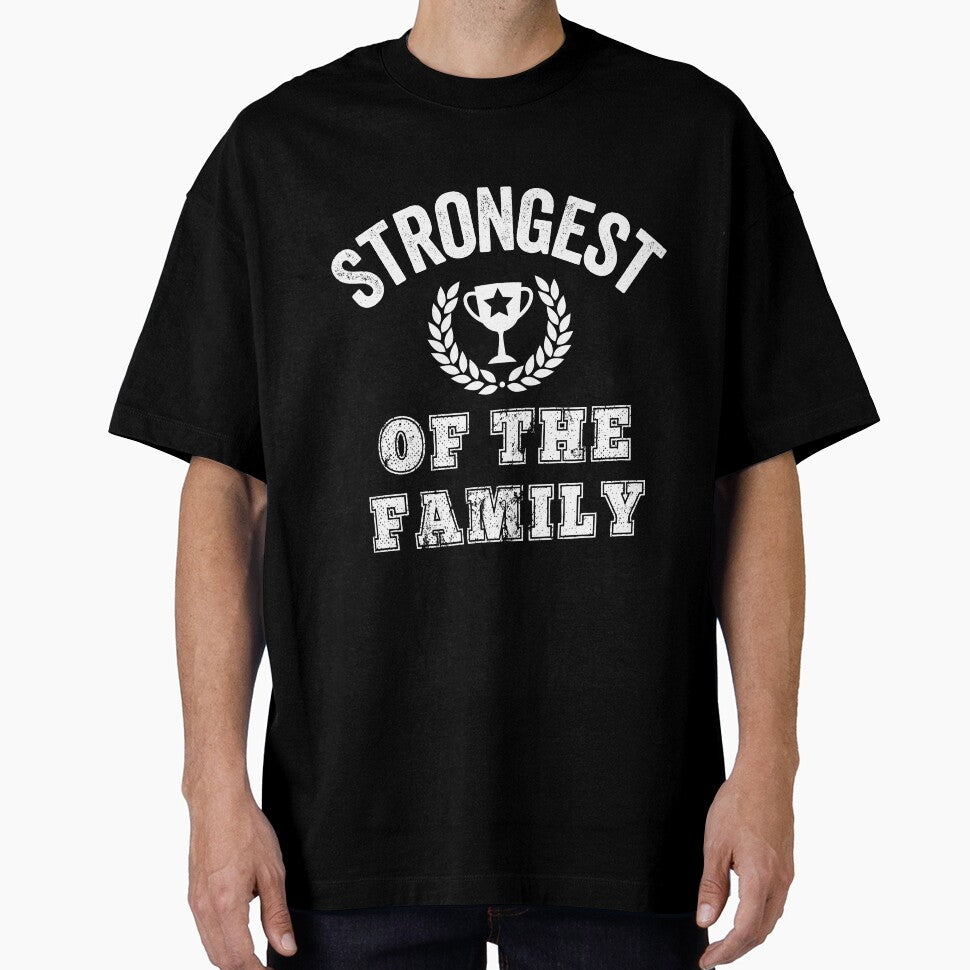 Funny Strongest of the Family Strong Weights Reunion Picnic Gift by carlhunt99