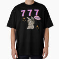 777 Angel Number Design | Aesthetic | Manifest | Manifestation | Grateful | Angels | Spiritual | Gratitude Journals | Pink |  tshirts, mugs, stickers, posters by TeenLake