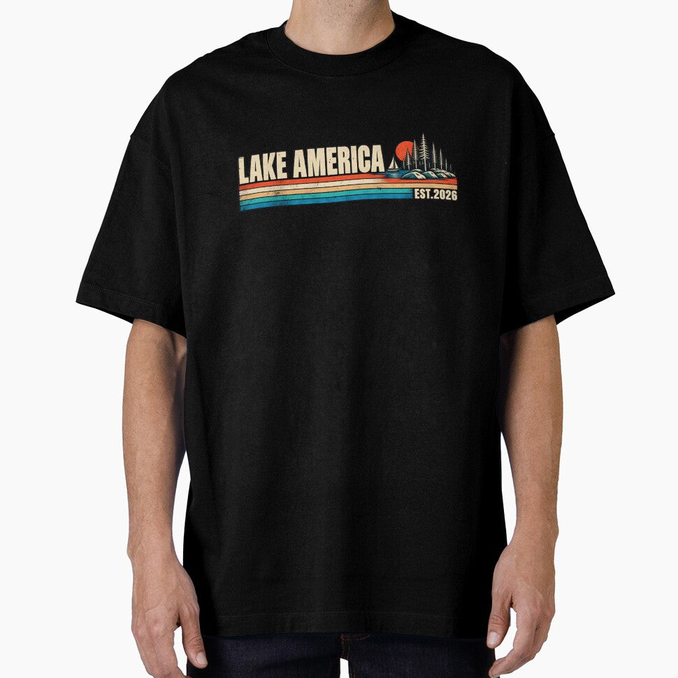 Lake America Vintage Outdoors by first-shirt ⭐ ⭐ ⭐ ⭐ ⭐