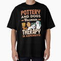 Pottery And Dogs Because Therapy Is Expensive by oglesum