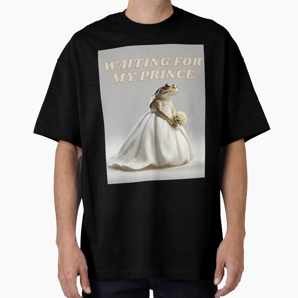 princess frog waiting for prince- funny gift for single woman by LOKOthing Unisex