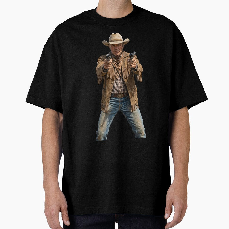 Vintage Wild West Cowboy Gunslinger Illustration by Utopian-Magic