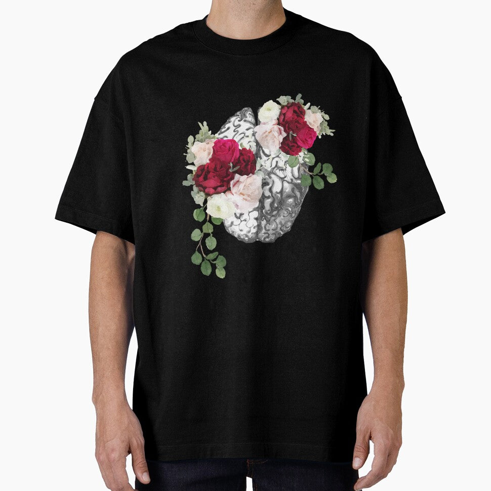 Roses floral Mental health brain psychology by Collagedream