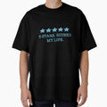 Five Stars Ruined My Life Blue Bookish Reader Sticker by alexmaushaus