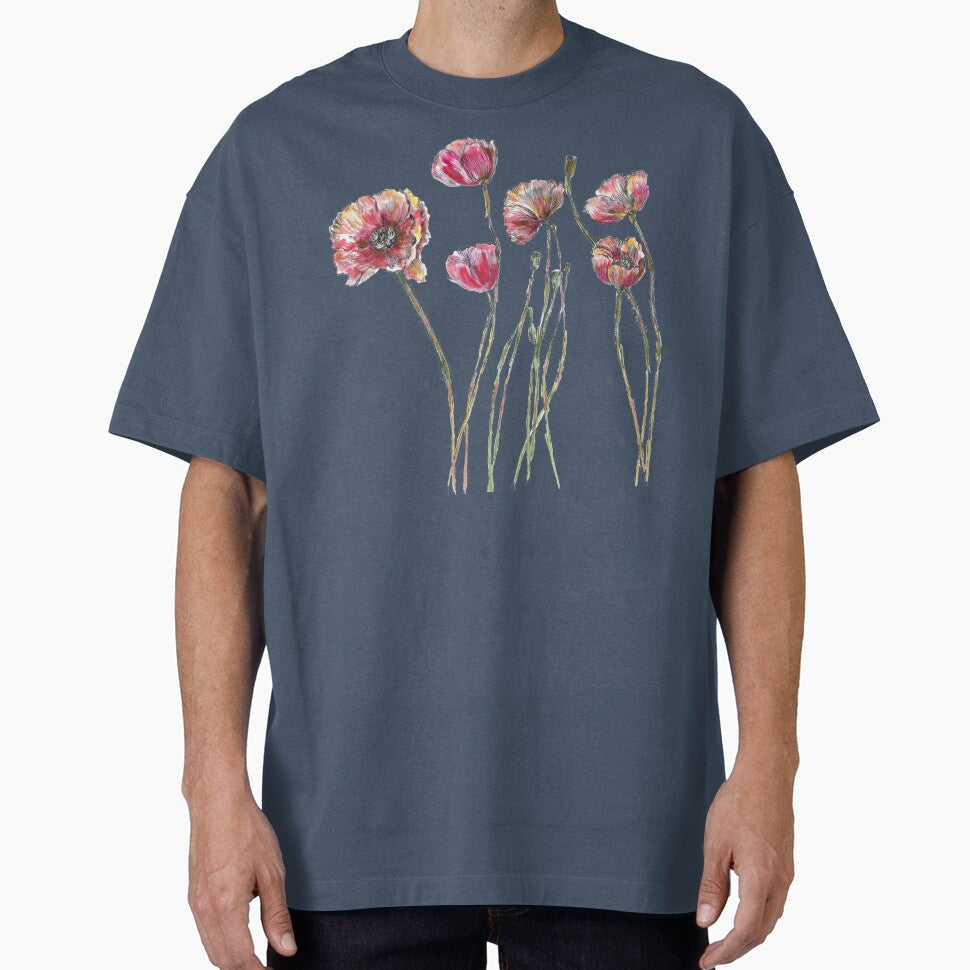 Poppy Flower illustration - 5 by FanitsaArt
