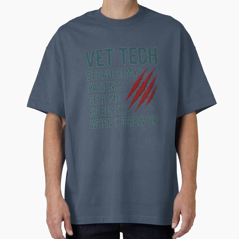 Vet Tech - My patients tell me honestly when I screw up by Farbenmieze