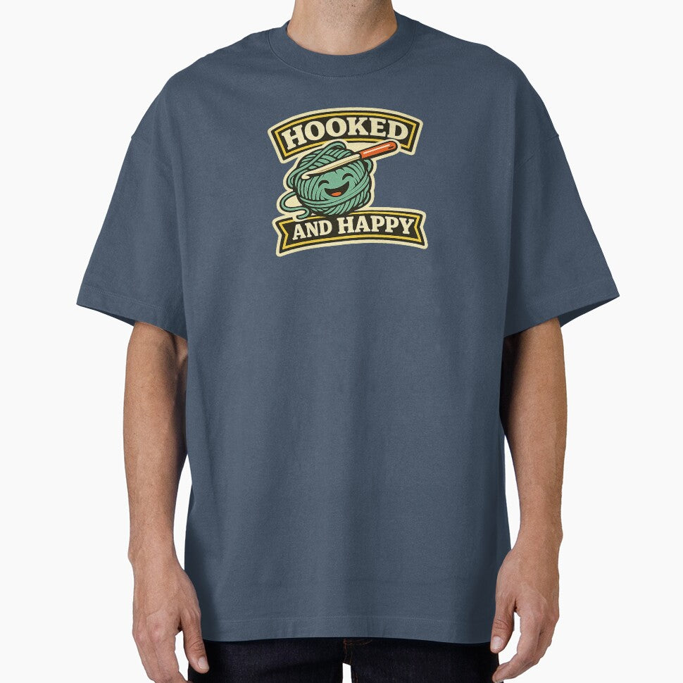 Hooked and Happy Crochet design by EastEndTownie